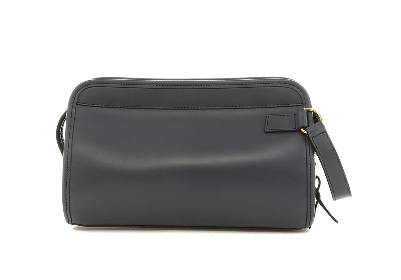 Small Travel Kit - Battleship Grey - Belting Leather