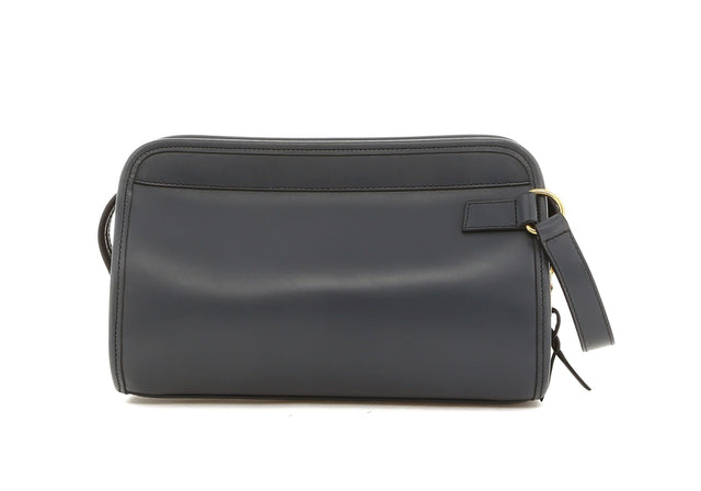 Small Travel Kit - Battleship Grey - Belting Leather