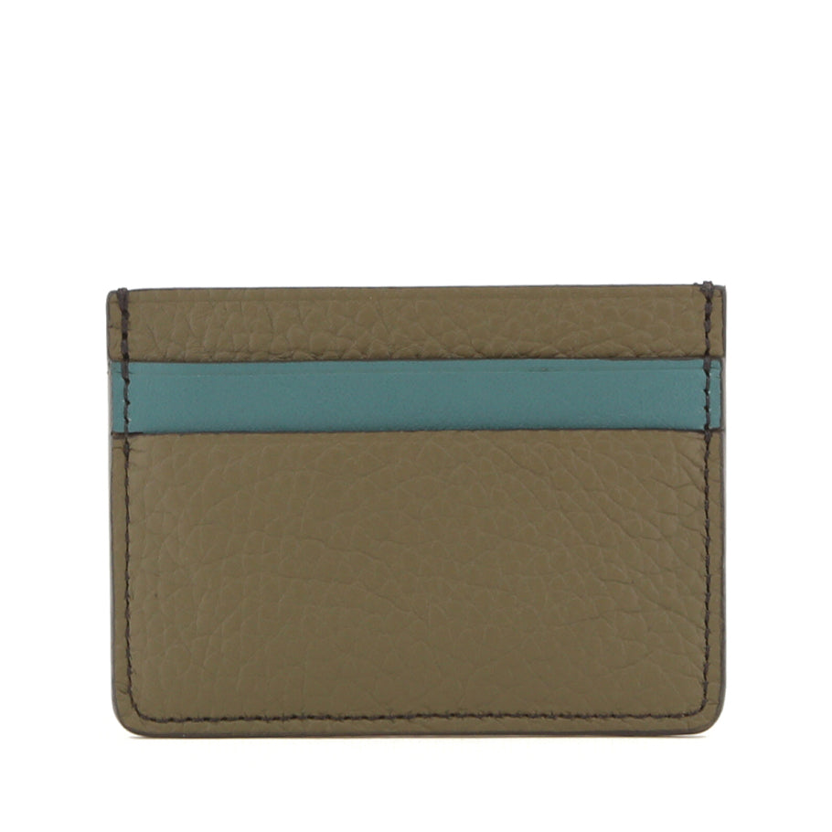 Double Card Case Forest Taurillon Harbour Blue Interior