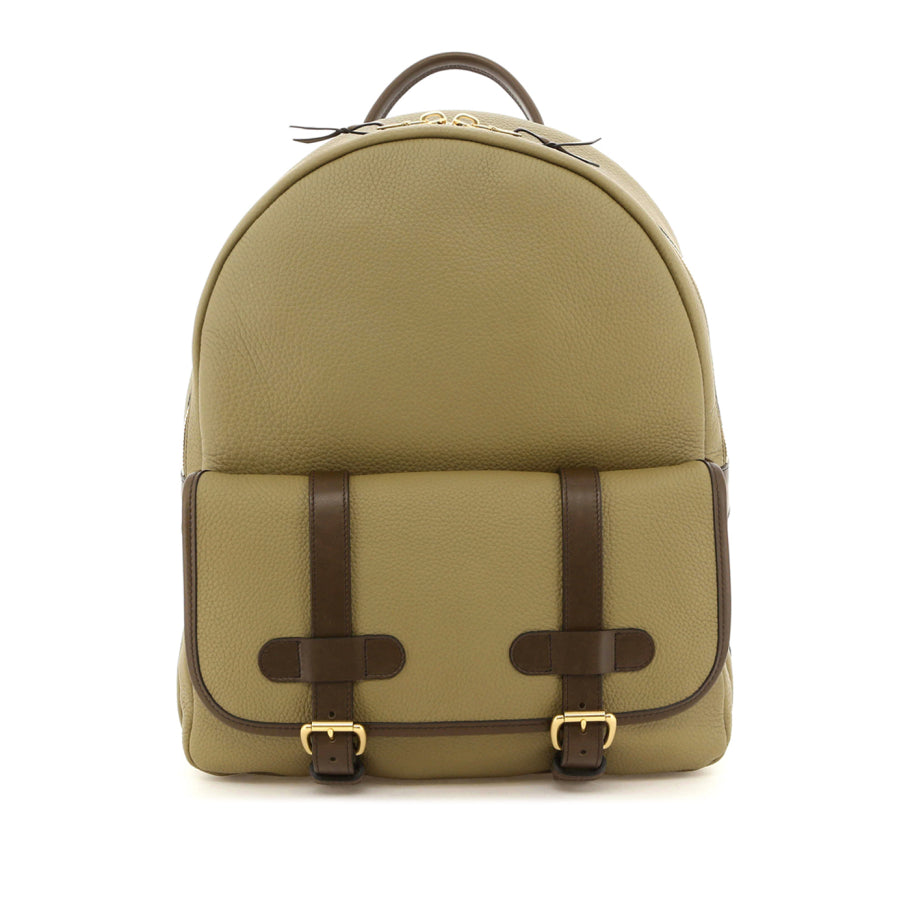 Hampton Backpack Light Military Taurillon Leather