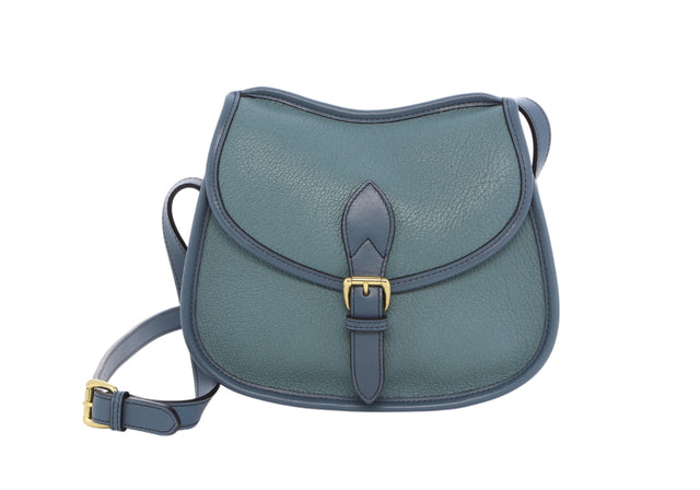 Rider Bag - Aquifer/Bluestone - Goatskin/Tumbled Leather