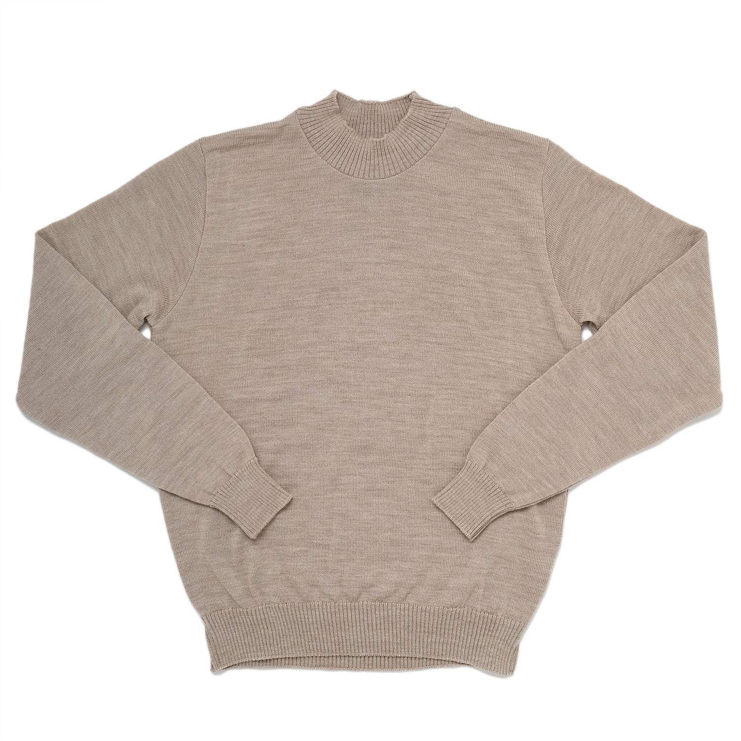 Oat Mockneck Pullover Sweater