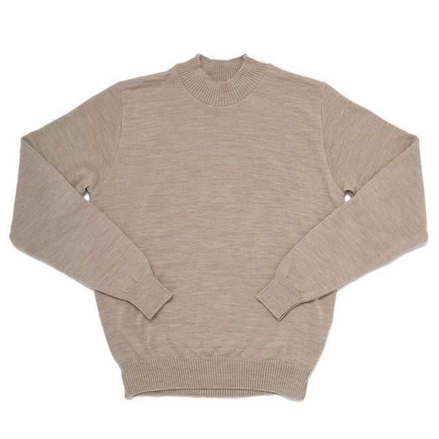 Oat Mockneck Pullover Sweater