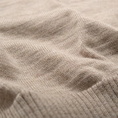 Oat Mockneck Pullover Sweater