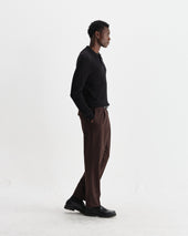 Oban Diamond Stripe Knitted Polo