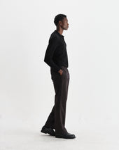 Oban Worsted Wool Knitted Polo