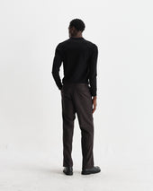 Oban Worsted Wool Knitted Polo