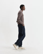 Oban Marl Worsted Wool Knitted Polo