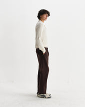 Oban Diamond Stripe Knitted Polo