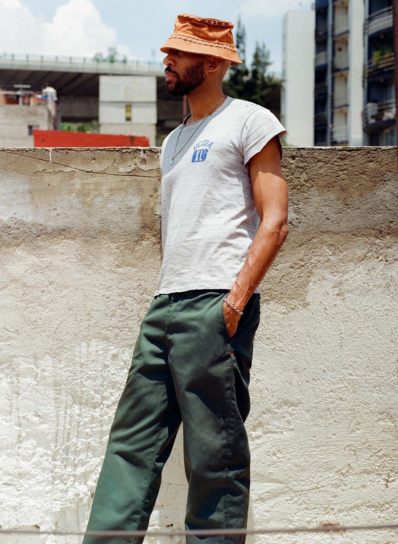 Oceanside Relaxed Pant In Spruce