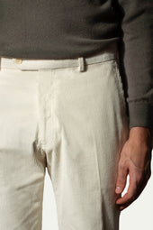 Corduroy Sirmione Trousers Made In Italy