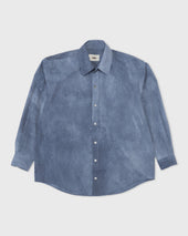 Office Shirt, Washed Blue