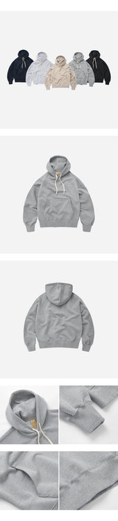 Og Heavyweight Pullover Hoodie Grey