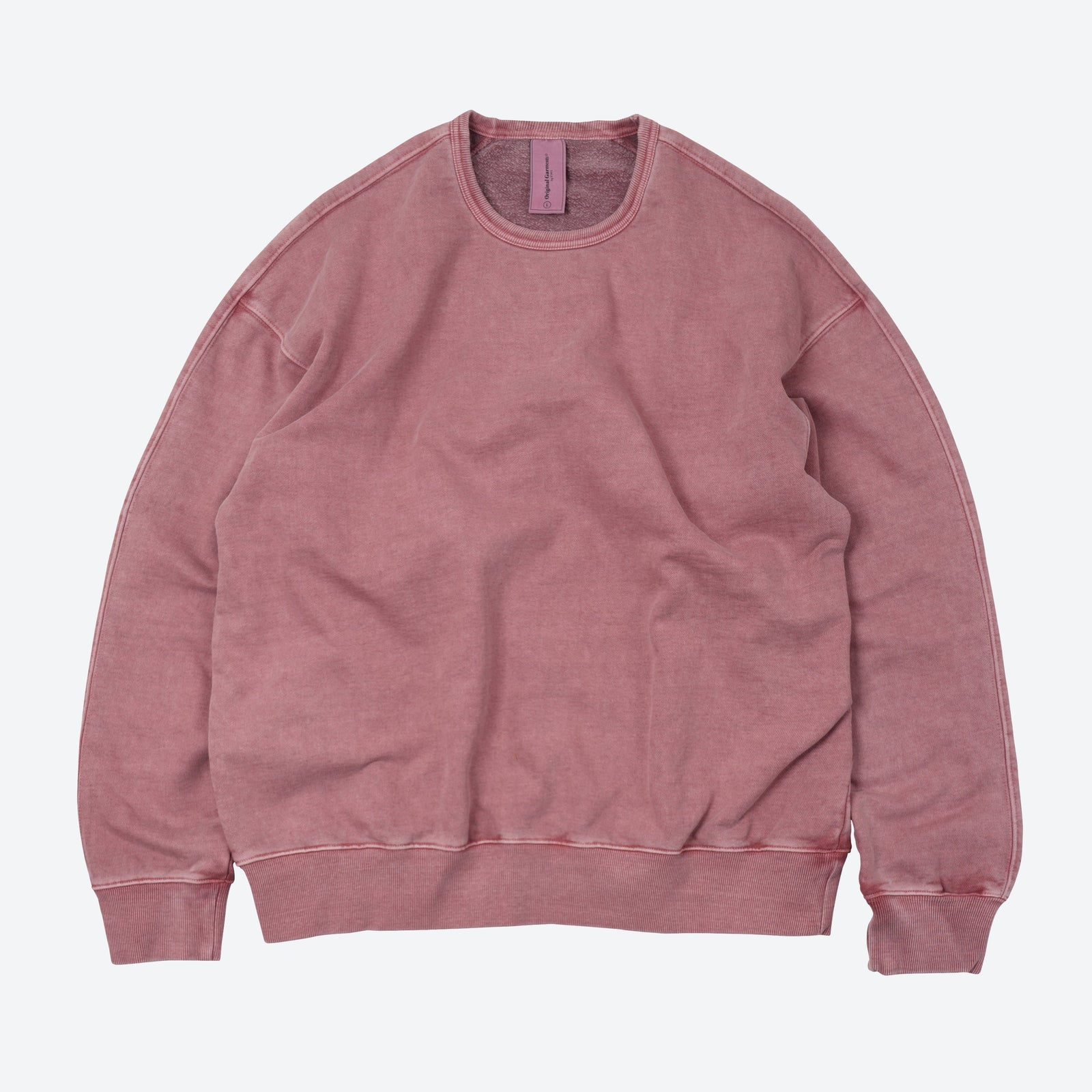 Og Pigment Dyeing Sweatshirt 003 Pink