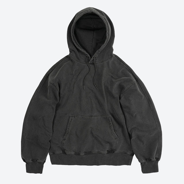 OG PIGMENT DYEING HOODY 002 - CHARCOAL