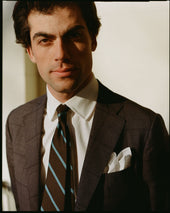 Made-in-USA Old Etonian Non-Crease Silk Tie