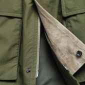 Spring Game Coat In Dry Wax