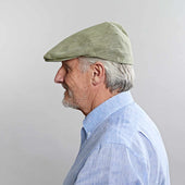 Linen Flat Cap