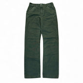 Vintage Wash Olive Duck Mt Vernon 13 oz Work Uniform Chino Wider Fit