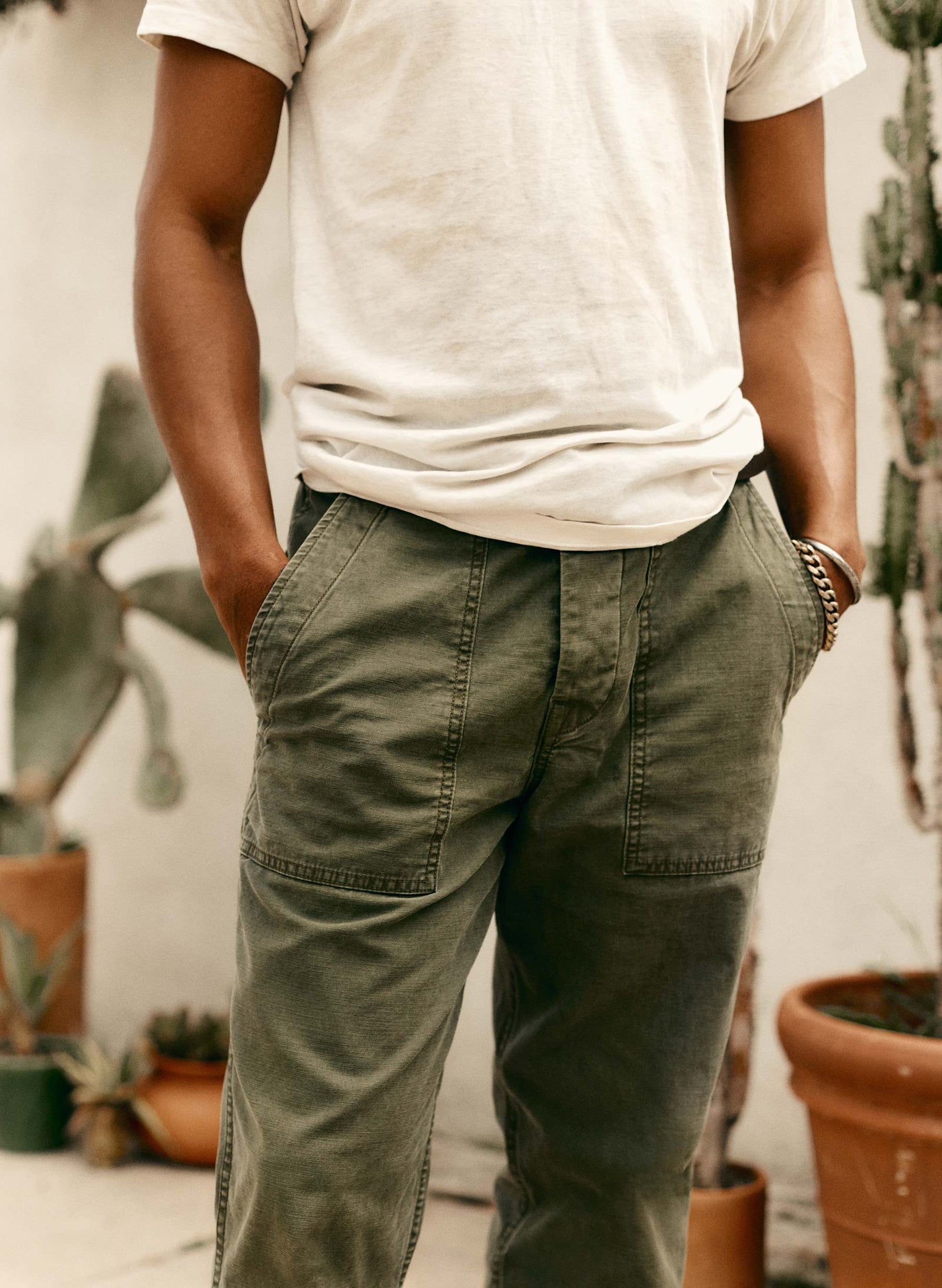 Oliver Military Trouser In