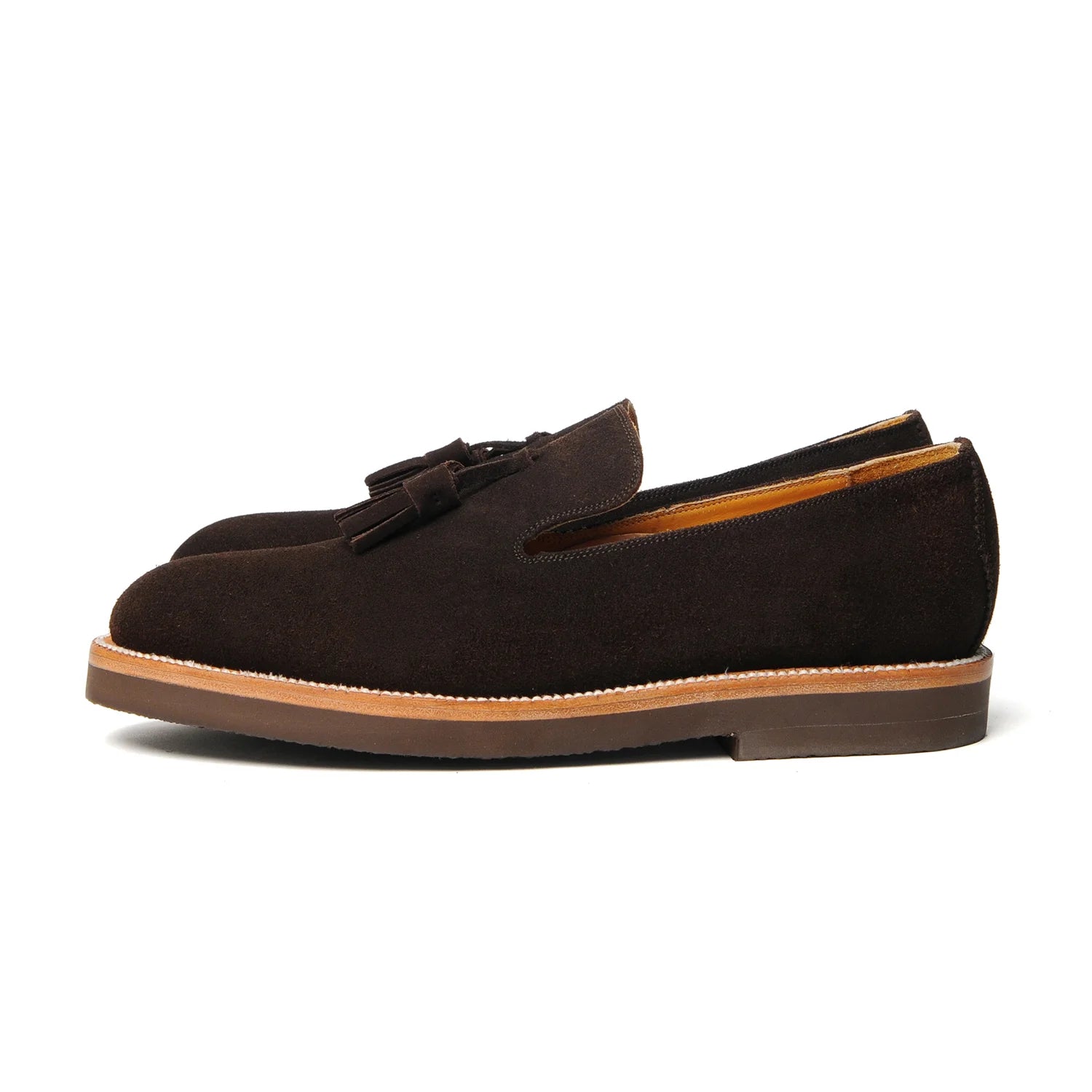 One Piece With Tassel Cafe Mocha Suede Yuketen