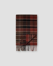 Tartan Checked Wool Scarf