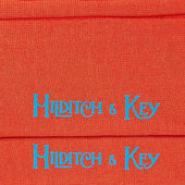 Short Cotton Socks With Contrast Heel Toe