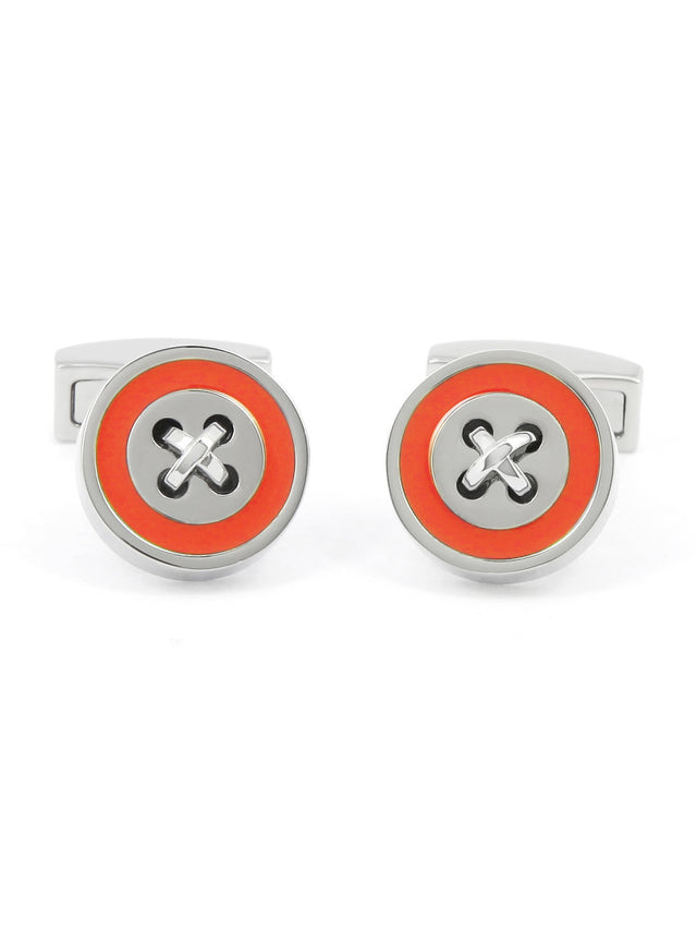 Orange cufflinks Baltimore