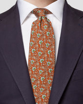 Floral Silk Tie