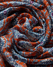 Geometric Circles Foulard Scarf