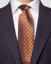 Geometric Silk Tie