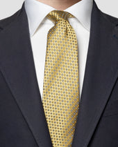 Geometric Silk Tie