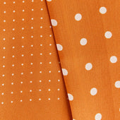 White Spot Silk Tubular Scarf