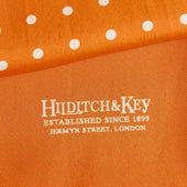 White Spot Silk Tubular Scarf