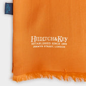 White Spot Silk Tubular Scarf