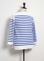 MARINE NATIONALE | Striped T-shirt | White Blue