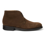 Orton R Chukka Boot in Brown Suede