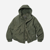 OSCAR SHORT FISHTAIL PARKA JACKET - OLIVE