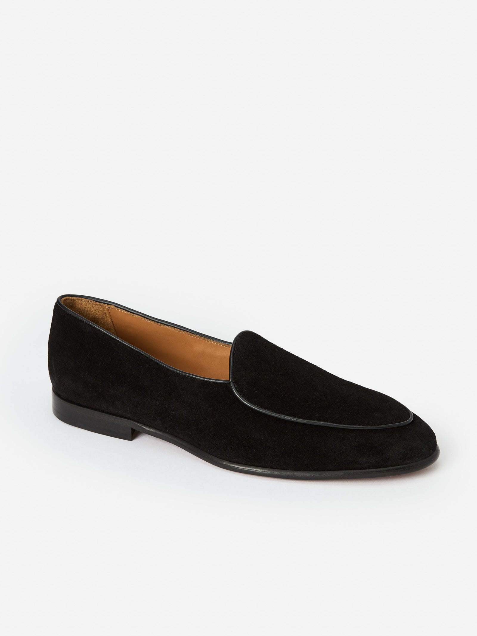 Solid Oskar Suede Belgian Loafers Men S Shoes J Mclaughlin