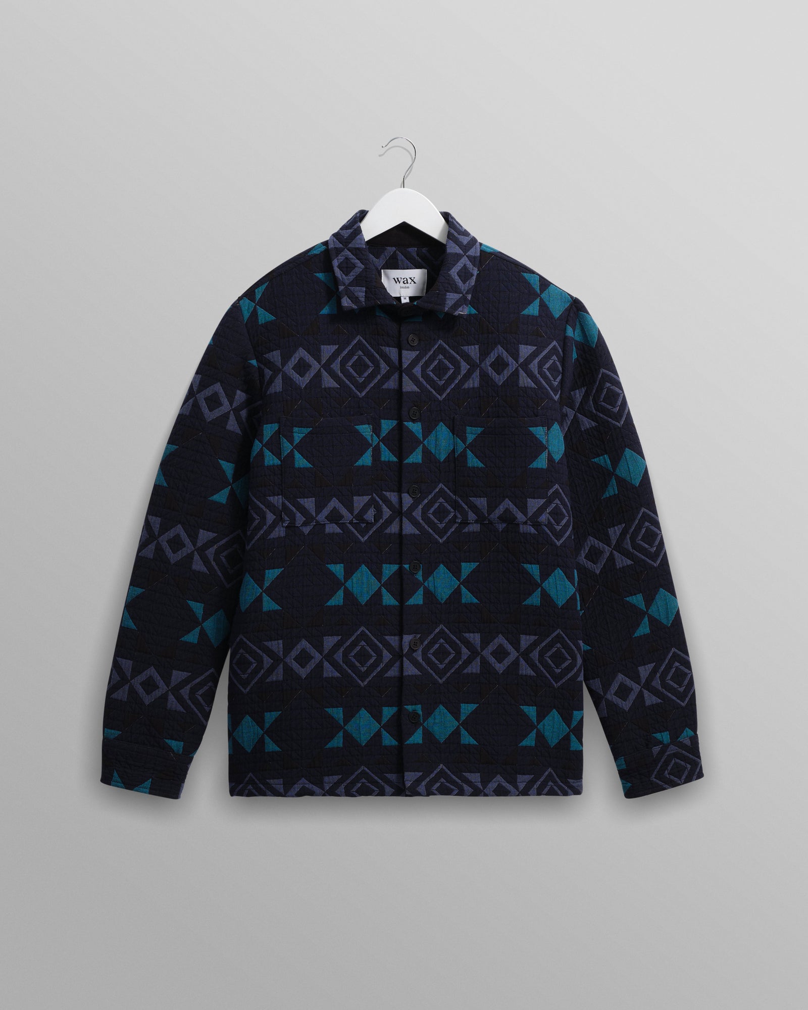 Otto And Teal Blanket Quilted Overshirt