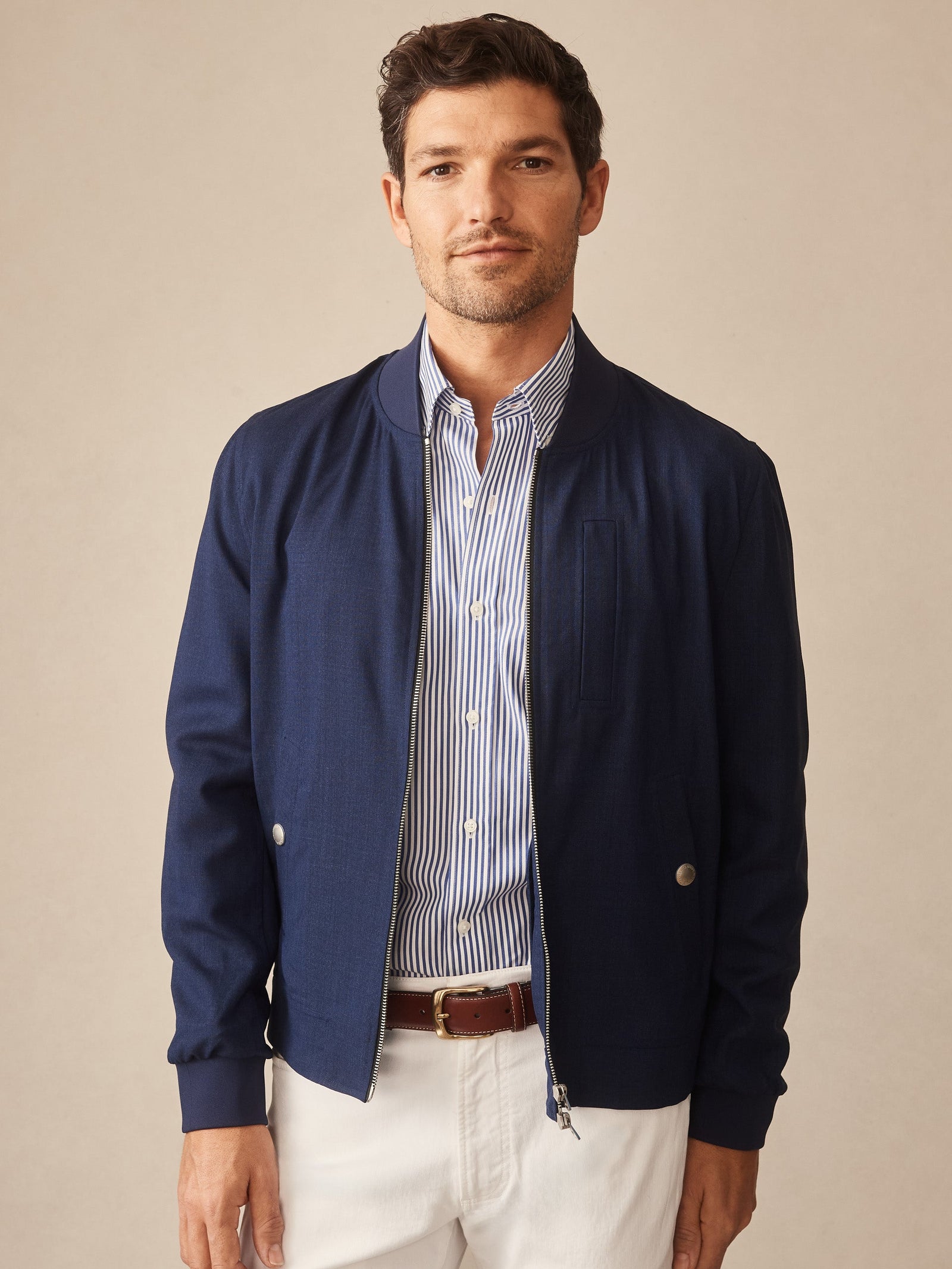 Solid Outfield Jacket Men S Jackets U0026 Outerwear J Mclaughlin