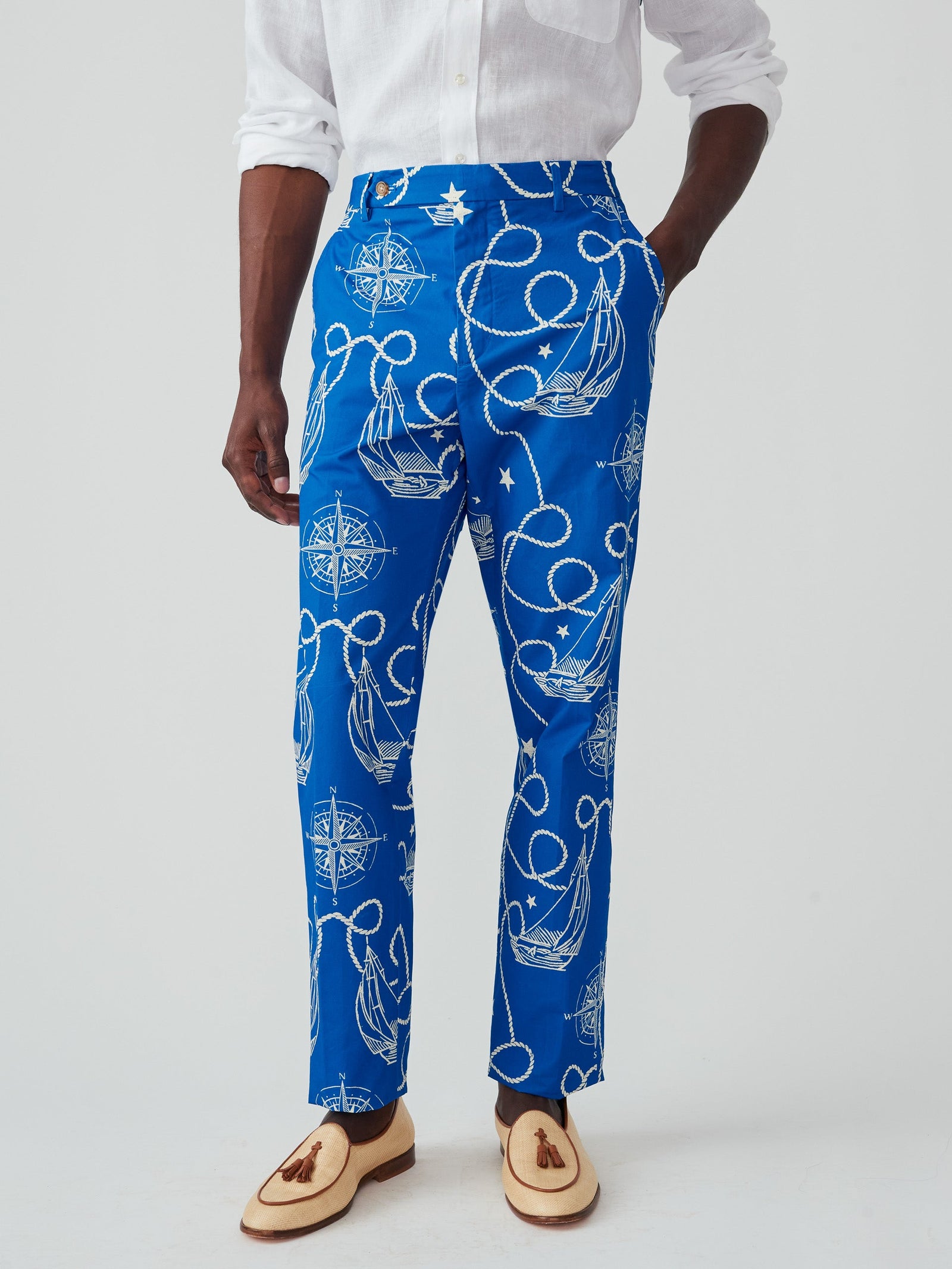 Marine Ocean Journey Oxford Pants Men S Pants J Mclaughlin