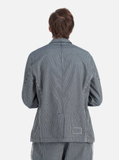 Hickory Stripe Denim Original Bakers Jacket