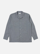 Grey End On End Cotton Garage Shirt