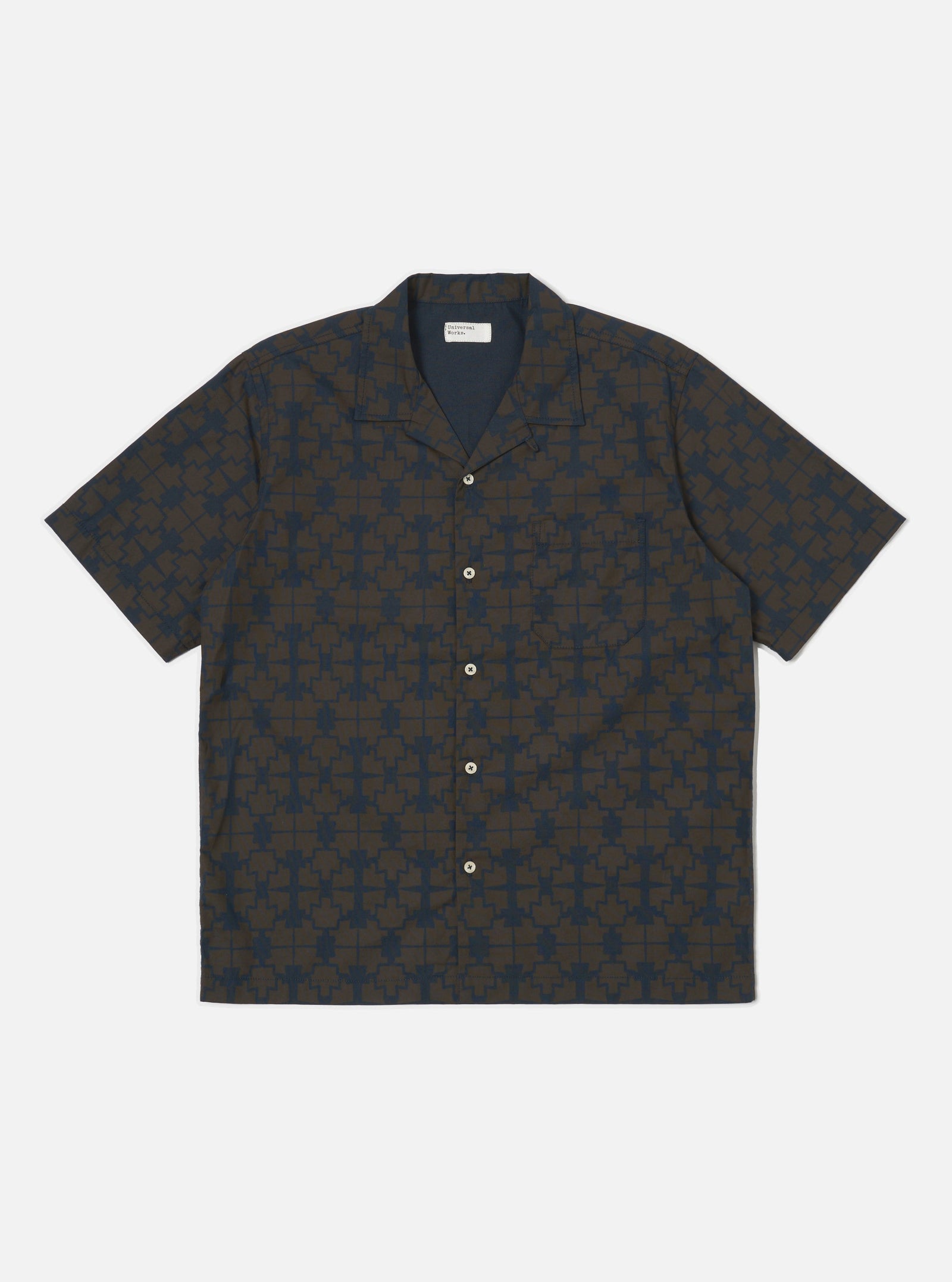 Mitla Print Cotton Road Shirt