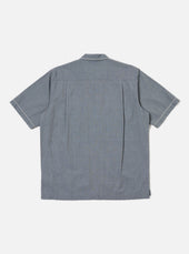 Grey End On End Cotton Utility Ss Shirt