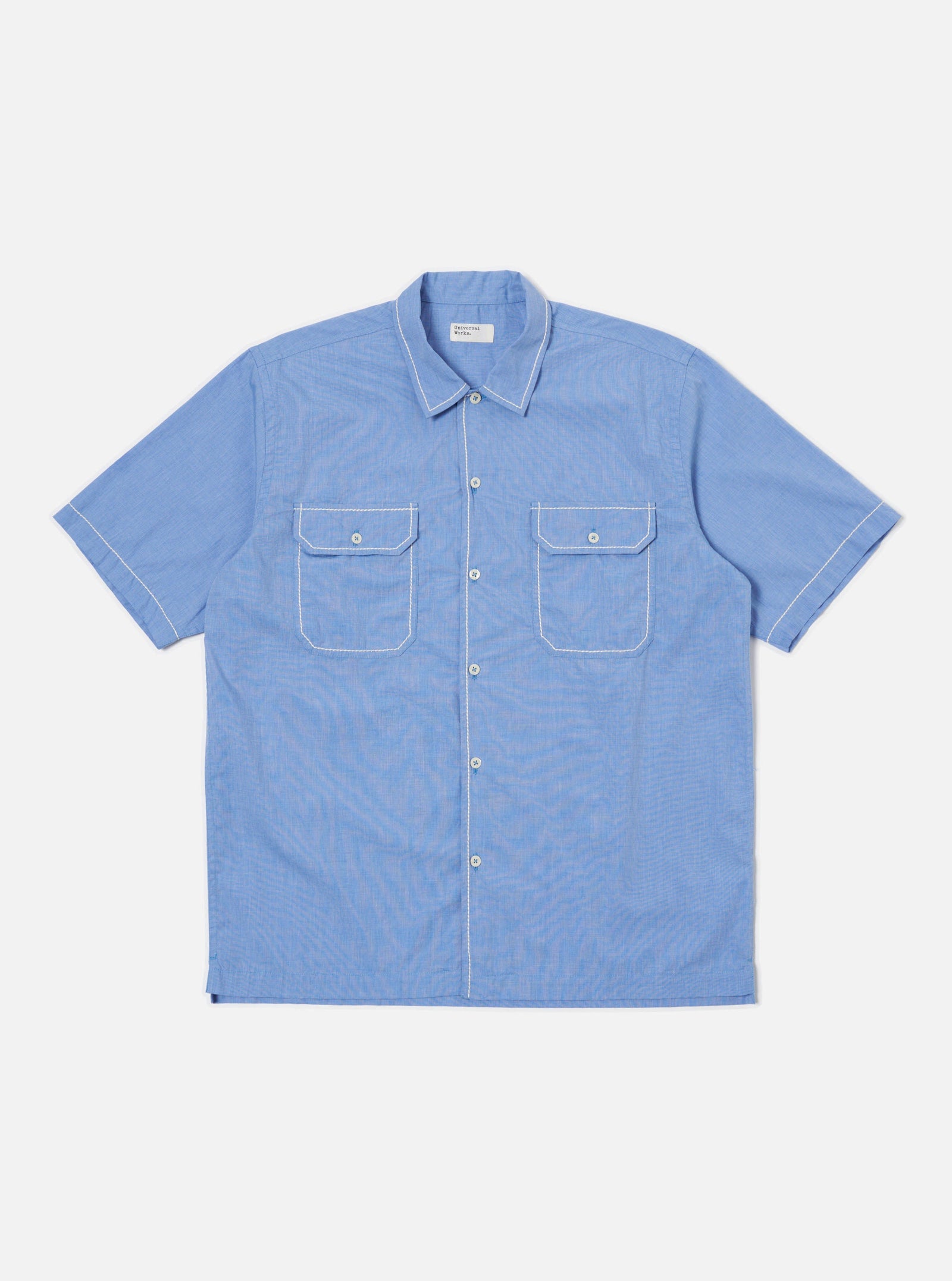 End On End Cotton Utility Ss Shirt