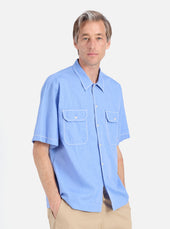 End On End Cotton Utility Ss Shirt