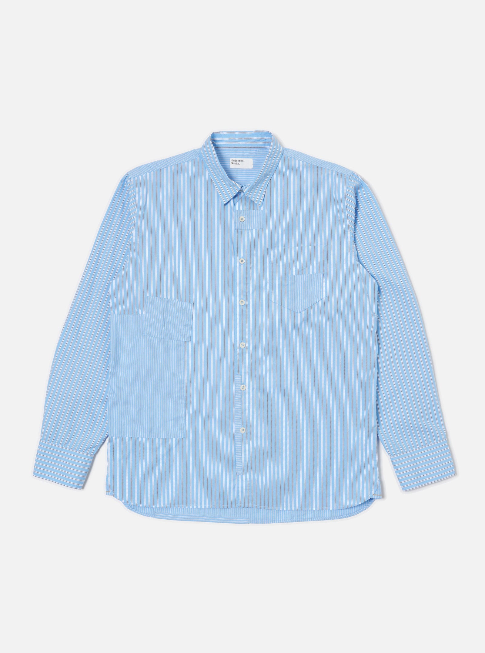 Vila Stripes Patched Shirt