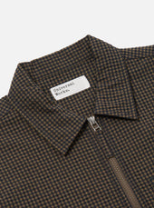 Japanese Seersucker Zip Uniform Jacket